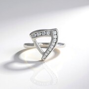 Zircon Silver Ring