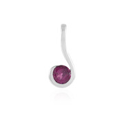 Ciondolo in argento con Rodolite di Naktamunda
