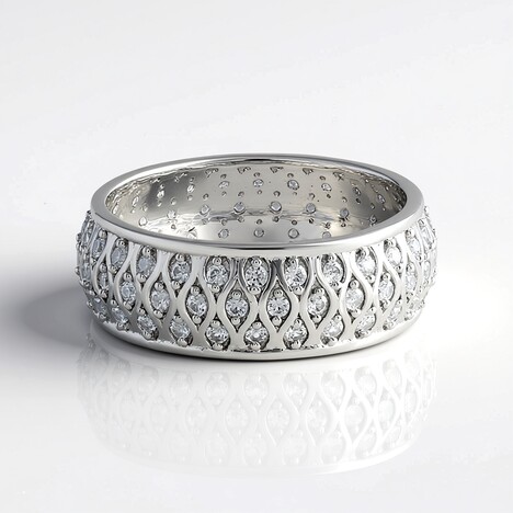 Anello in argento con Zircone