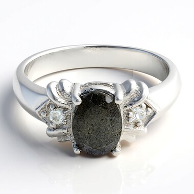 Bague en argent et Labradorite