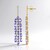 Boucles d'oreilles en argent et Tanzanite