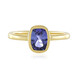 Bague en argent et Tanzanite (Adela Silber)
