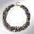 Collana in argento con Quarzo Rutilato Nero (Riya)