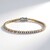Bracciale in oro con Diamante Rosa I1 (CIRARI)