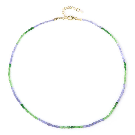 Collar en plata con Tsavorita de Tanzania