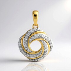 Ciondolo in oro con Diamante SI1 (G) (Annette)