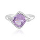 Lavendel-Amethyst-Silberring