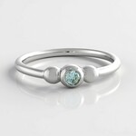 Anello in argento con Zircone Ratanakiri