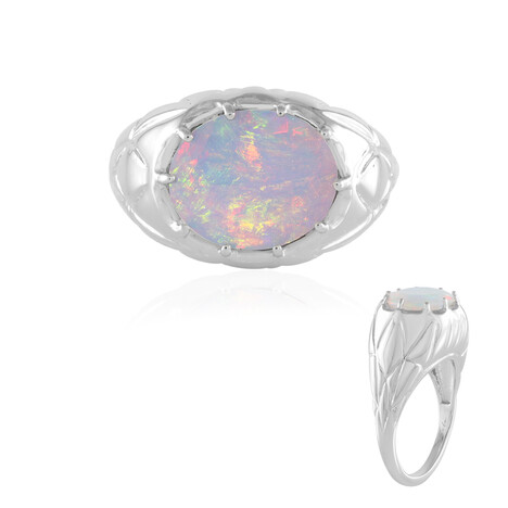 Anillo en plata con Ópalo de Welo (de Melo Essence)
