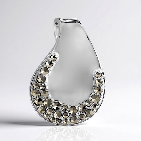 Ciondolo in argento con Marcassite (Annette classic)