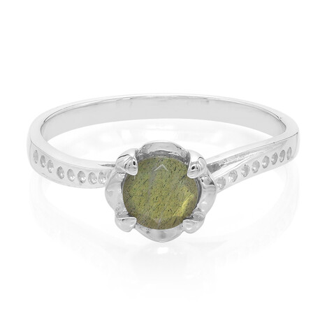 Spektrolith-Silberring