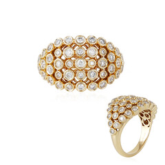 14K SI2 (H) Diamond Gold Ring (de Melo)
