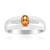 Tepetate Topaz Silver Ring
