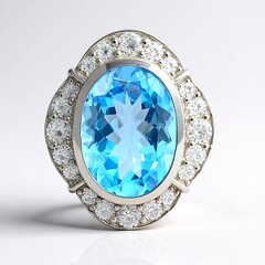 Ciondolo in argento con Topazio Marambaia