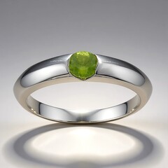 Anello in argento con Idocrasio