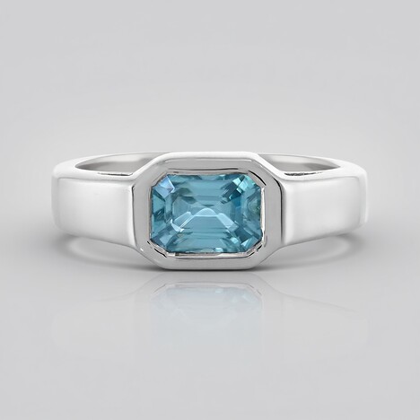 Bague en argent et Zircon de Ratanakiri