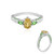 Gelber Beryll-Silberring