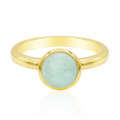 Bague en argent et Aigue-marine