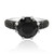 Anello in argento con Spinello Nero