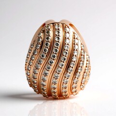 Ciondolo in oro con Diamante Rose de France SI1 di Argyle