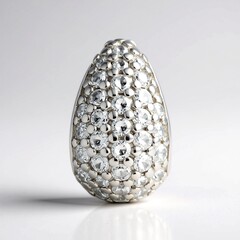 Ciondolo in argento con Topazio Bianco (MONOSONO COLLECTION)