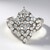 Anello in argento con Topazio Bianco
