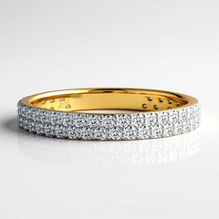 Anello in oro con Diamante SI1 (G) (Annette)
