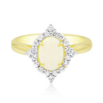 Bague en or et Opale de Coober Pedy (Mark Tremonti)