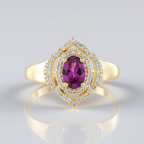 Anello in argento con Umbalite