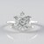 Anello in argento con Zircone