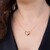 Collier en or et Diamant rose de France SI1 d'Argyle  (Annette)