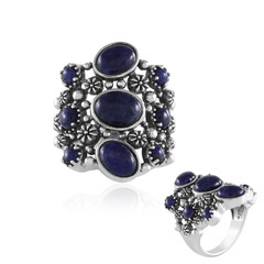 Anello in argento con Sodalite (Desert Chic)