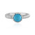 Sleeping Beauty Turquoise Silver Ring
