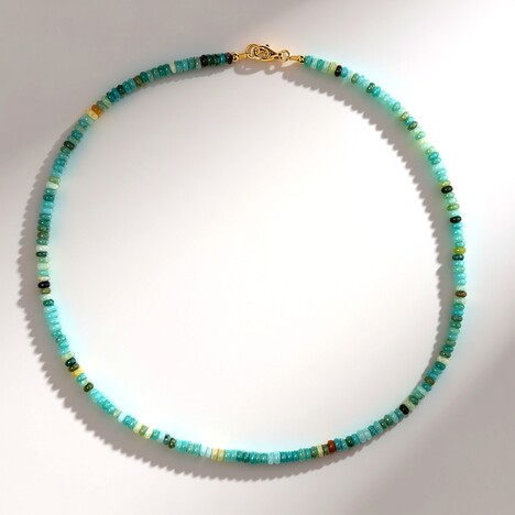 Collana in argento con Amazzonite