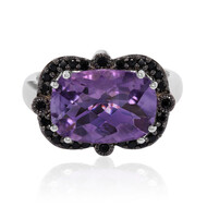 Anello in argento con Ametista
