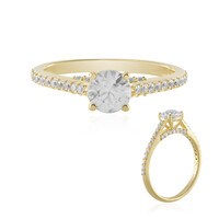 Bague en argent et Zircon (Adela Silber)