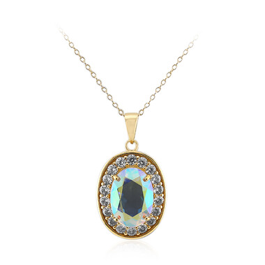 Collana in argento con Quarzo Moonlight