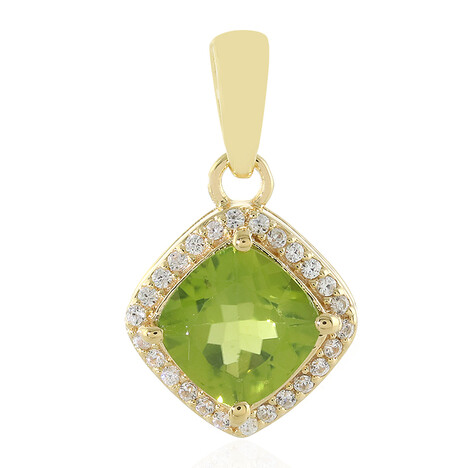 Ciondolo in argento con Peridoto