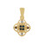 I3 Blue Diamond Silver Pendant