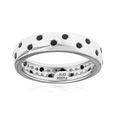 Anello in argento con Spinello Nero