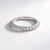 Anello in argento con Zircone