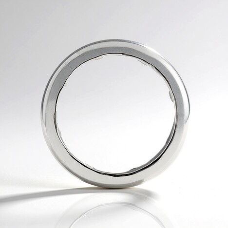 Ciondolo in argento con Quarzo Bianco (MONOSONO COLLECTION)
