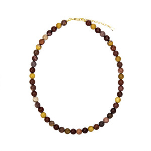 Collier en argent et Mokaïte