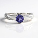 Anello in argento con Tanzanite (de Melo Essence)