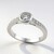 Anello in argento con Zircone