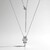 Collana in argento con Topazio Bianco (Adela Silber)