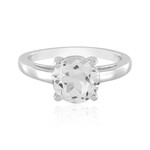 Anello in argento con Quarzo Bianco