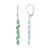Pendientes en plata con Crisoprasa (KM by Juwelo)