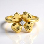 Anello in argento con Zircone