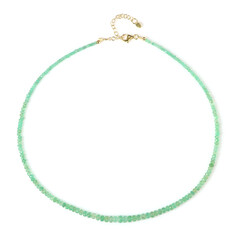 Collar en plata con Esmeralda de Rusia